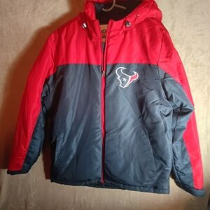 NFL Houston Texans Team Apparel Jacket Men’s Size L New